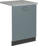 Vicco R-Line Vaatwasserfrontpaneel – 60 cm, WB Marmer Blauw-grijs