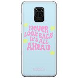 ERT GROUP mobiel telefoonhoesje voor Xiaomi REDMI NOTE 9 PRO/ 9S origineel en officieel erkend Babaco patroon Never look back 005, hoesje is gemaakt van TPU
