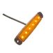 Ledson Markeringslicht - Ultra Thin - 3.8 - 9.6cm - Amber - 12V-24V