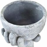 DKD Home Decor Grondlegger Grijs Cement Cottage (15 x 14 x 30 cm)