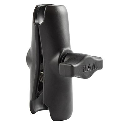 RAM Mounts Double Socket Arm For 1" Ball - Black
