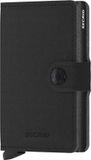Secrid Miniwallet Yard powder Zwart Leer Unisex