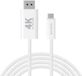 4Smarts USB-C naar DisplayPort Video Kabel 4K 60Hz 2 Meter Wit