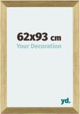 yd. Cadre photo 62x93 cm Or Brillant MDF Mura