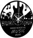 Instant Karma Clocks Wandklok, Gitaar, Muziekinstrumenten, Muzikant, Bassist, Muziek, Drums, Rock Metal Punk, Toetsenbord, Cadeau-idee, Stile-01