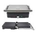 BEPER P101TOS503 GRAND GRILL 3-in-1 Multifunctionele elektrische grill – Steakpan, Paninibakplaat en Barbecuegrill – Platen van 28x25 cm, 180° opening, Regelbare thermostaat – 2000W