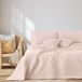 AmeliaHome Ophelia Sprei, 220 x 240 cm, ultrasoon gewatteerde sprei, polyester, poederroze