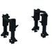 Bachmann PDU slot voor C13/C19 aansluitingen, 6 stuks, zwart