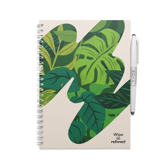 MOYU Uitwisbaar Notitieboek A5 - Sandy Jungle - Premium Cover