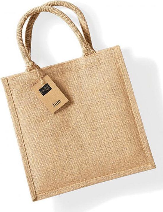 Westford Mill Jute Midi Shopper (Natuurlijk)