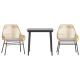VidaXL 3334471 Tuinset Licht Grijs