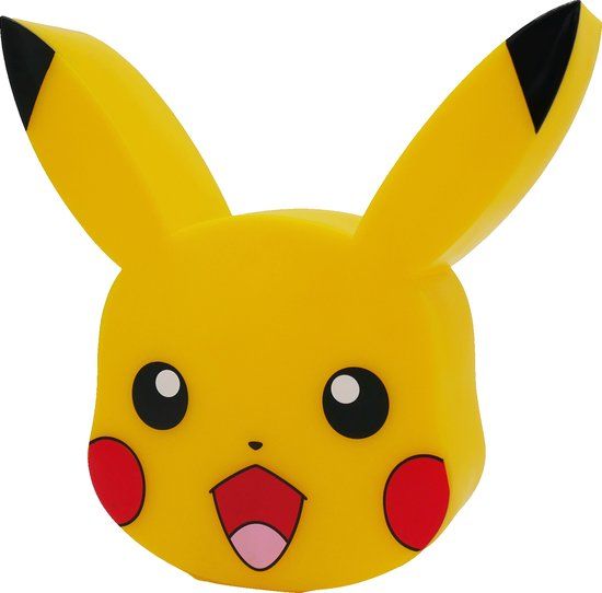 Teknofun Pokémon Pikachu LED Wandlamp – 22 cm – Decoratieve Wandlamp