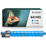 Evoke Cyan Toner for Ricoh Mpc-5501C (841455) - 17000 Pages