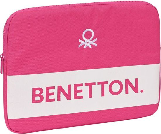 Benetton Laptop Cover - 14 inch - Fuchsia