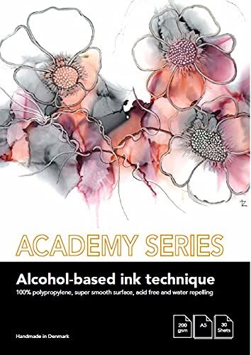 PLAY-CUT Academy Series, alcohol inkt techniek, A5, 200 g/m2, 30 vellen