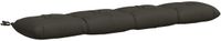 vidaXL Coussin de banc VIANEN 100% Polyester Anthracite 140 x 30 x 12 cm