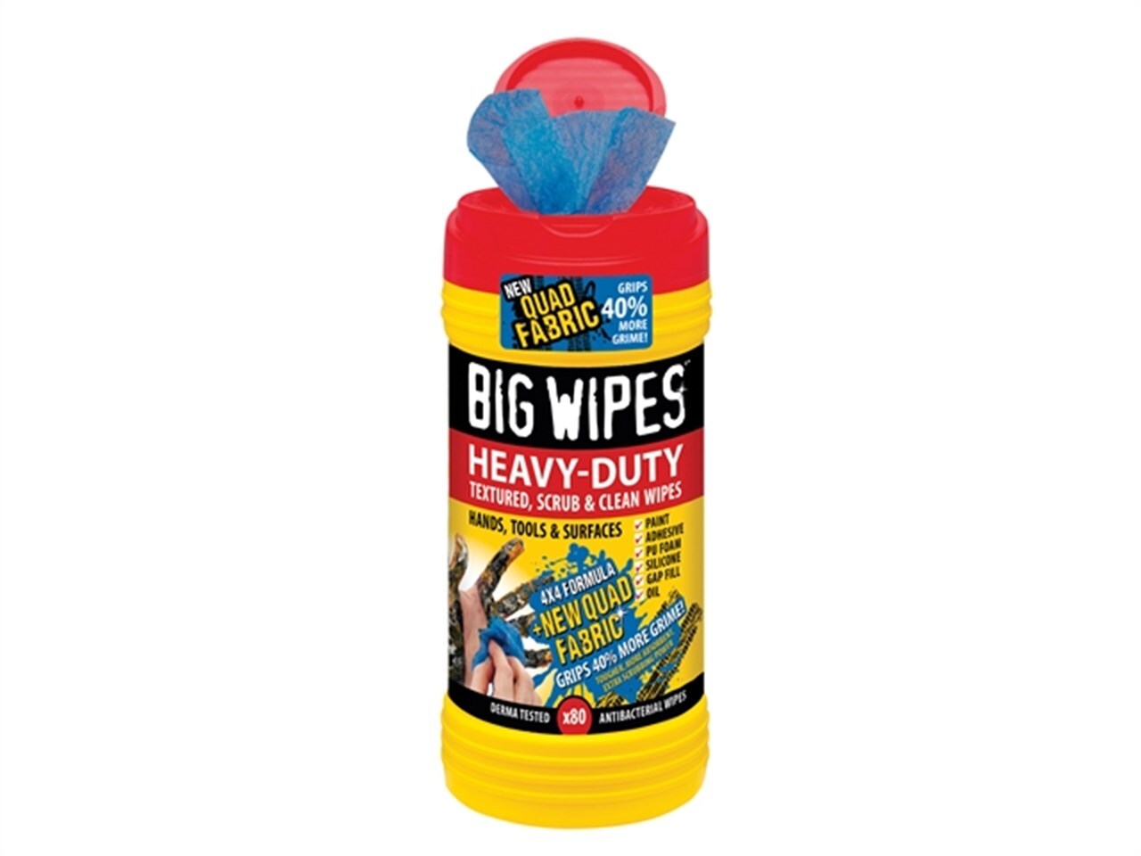 Big wipes 2420 4444 Heavy Duty Reinigingsdoekjes (80st