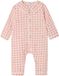 Envie de fraise Baby pyjama met wijde hals van biologisch katoen