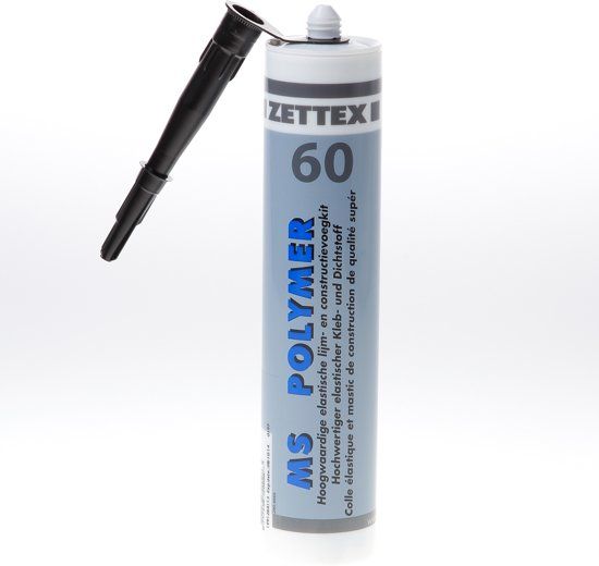 Zettex MS polymer zwart 290ml - Prijs per stuk