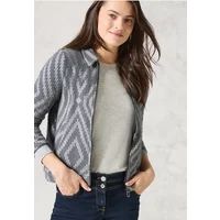 Cecil Vest met verengaren en print