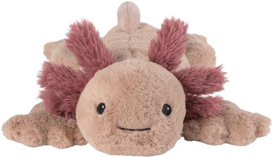 Warmies Warmte/Magnetron Knuffel Axolotl - 40 cm