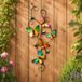 Anna's Collection Wanddecoratie vlinders - Metaal - Gekleurd - 35 x 68 cm
