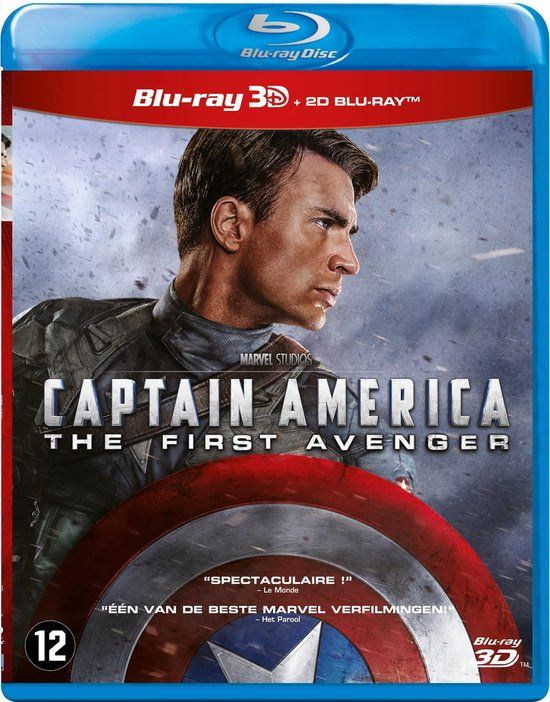 Disney Movies Captain America - The First Avenger (3D) [Blu-ray]