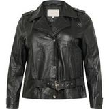 KAFFE Veste en cuir pour femmes KAFFE Curve Suena