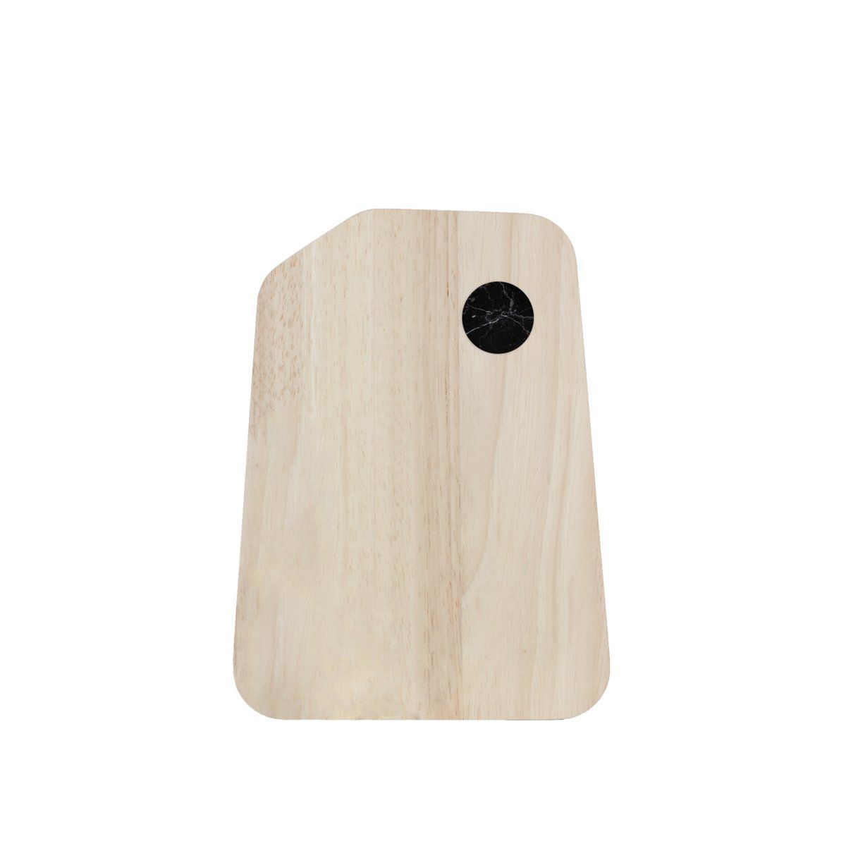 TAK Design Organic Snijplank S - Incl. Marmer - Hout - 20 x 15 cm - Zwart
