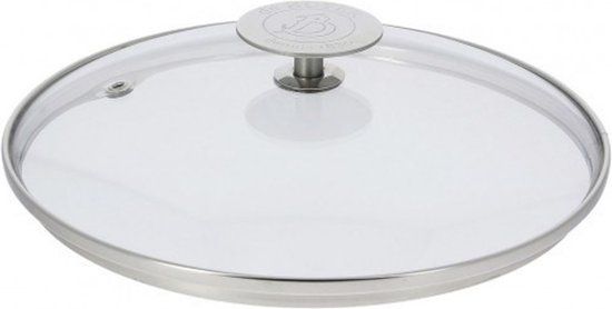 de Buyer Deksel - Glas - RVS knop - Ø20cm
