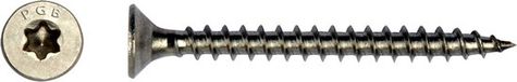 pgb-Europe PGB-FASTENERS RVS Spaanplaatschroef A2 VK-T Ø 5,0x50