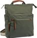 camel active Vrije tijd rugzak Rugzak Bari Hobo Bag / Backpack Khaki Donkergroen