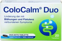 ColoCalm Duo comprimés pour soulager les ballonnements et les flatulences, 20 comprimés