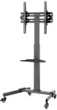Reflecta TV Stand 55P-4040T schwarz Châssis TV 81,3 cm (32) - 139,7 cm (55) Réglable en hauteur, Inclinable, Autoportant Étagère pour appareils