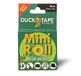 Duck Tape Mini-roller, gaffer- en buisplakband, zwart, zeer sterk, waterdicht, textielreparatieband, 25 mm x 10 m