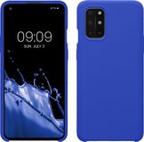 kwmobile telefoonhoesje geschikt voor OnePlus 8T - Hoesje met siliconen coating - Smartphone case in Baltisch blauw