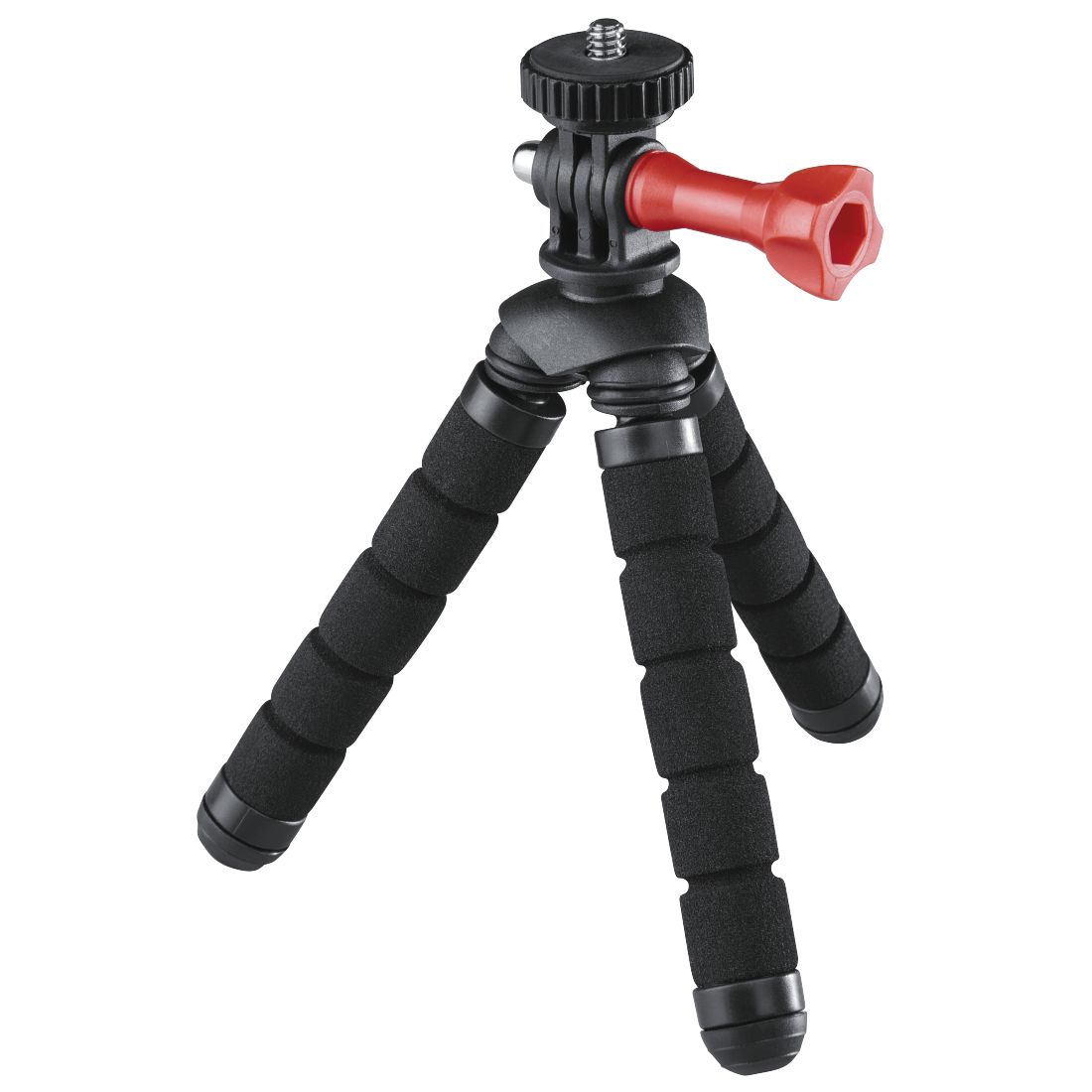 Hama Flex 2in1 Mini Tripod - Black - 14cm