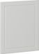 Vicco R-Line Keukenfront – 59.6 x 71.3 cm meubelfront voor de halfhoge ovenombouwkast Wit Landhuis