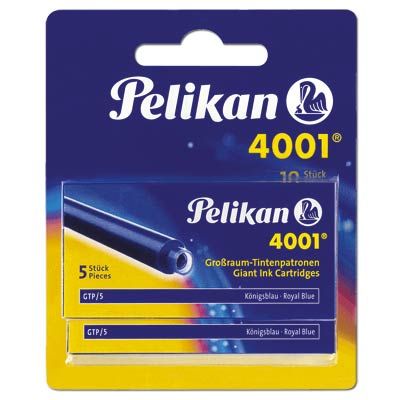 Pelikan 330852 - Inktpatronen - Blauw - 5 stuks