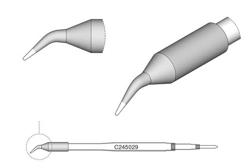 JBC Tools C245029 Soldeerpunt Ronde vorm, gebogen Inhoud: 1 stuk(s)