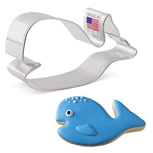 Ann Clark Cookie Cutters Leuke Walvis Cookie Cutter, 10,2 cm