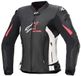 Alpinestars Stella GP Plus V4 Leren Jas Zwart Wit Diva Roze - Veste