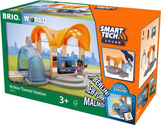 BRIO Smart Tech Sound Action Tunnel Station - 33973