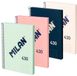 Milan Notitieboek A4 80 Vellen Multicolour