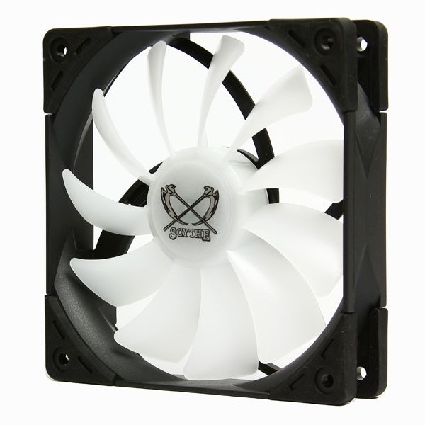 Scythe SU1225FD12LR-RDP - Ventilator - zwart, wit