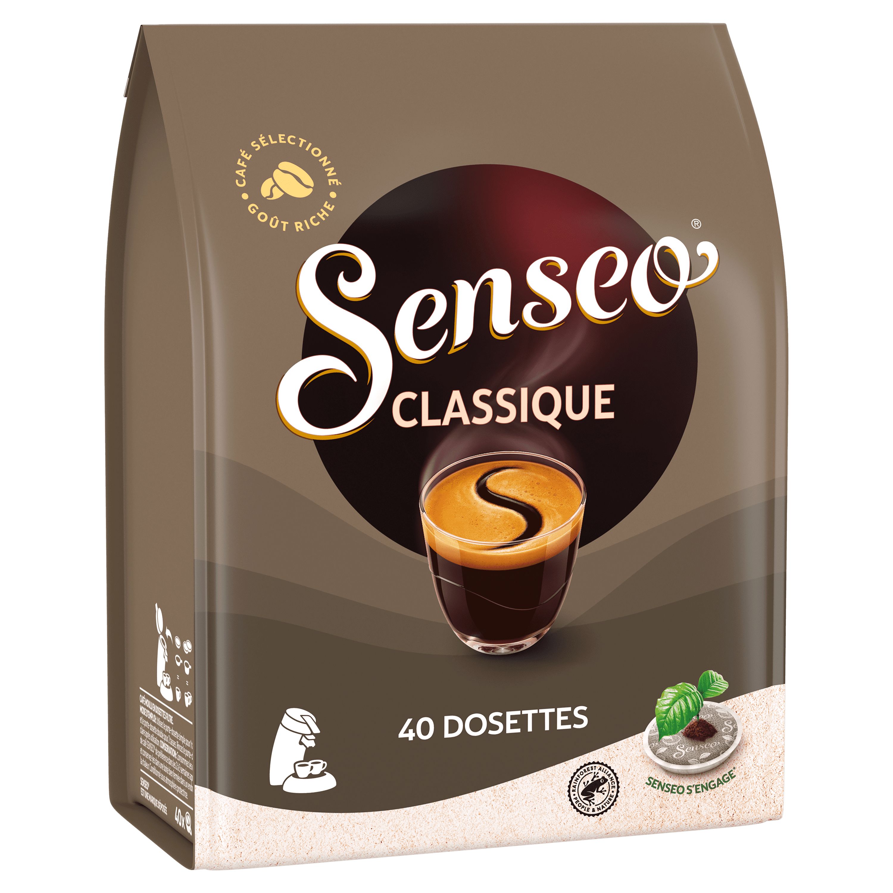 Senseo Classique Coffee Pods - 40 Count
