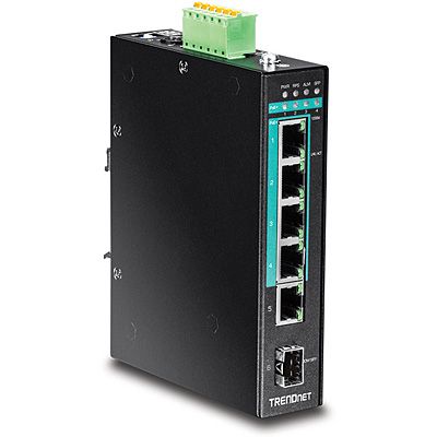 TRENDnet TI-PG541 - Netwerk switch - Zwart