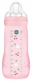 MAM Easy Active Fles 2e Fase 330 ml 6 Maanden en + Zeer Snelle Stroom (Kleur : Bessen)
