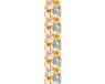 Ambiance Sticker Voorgelijmd vliesbehang - Tropische bloemen en bladeren - 1 rol van 300x60 cm
