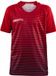 Craft Pro Control Stripe Jersey Jr 1906700 - Bright Red/Navy